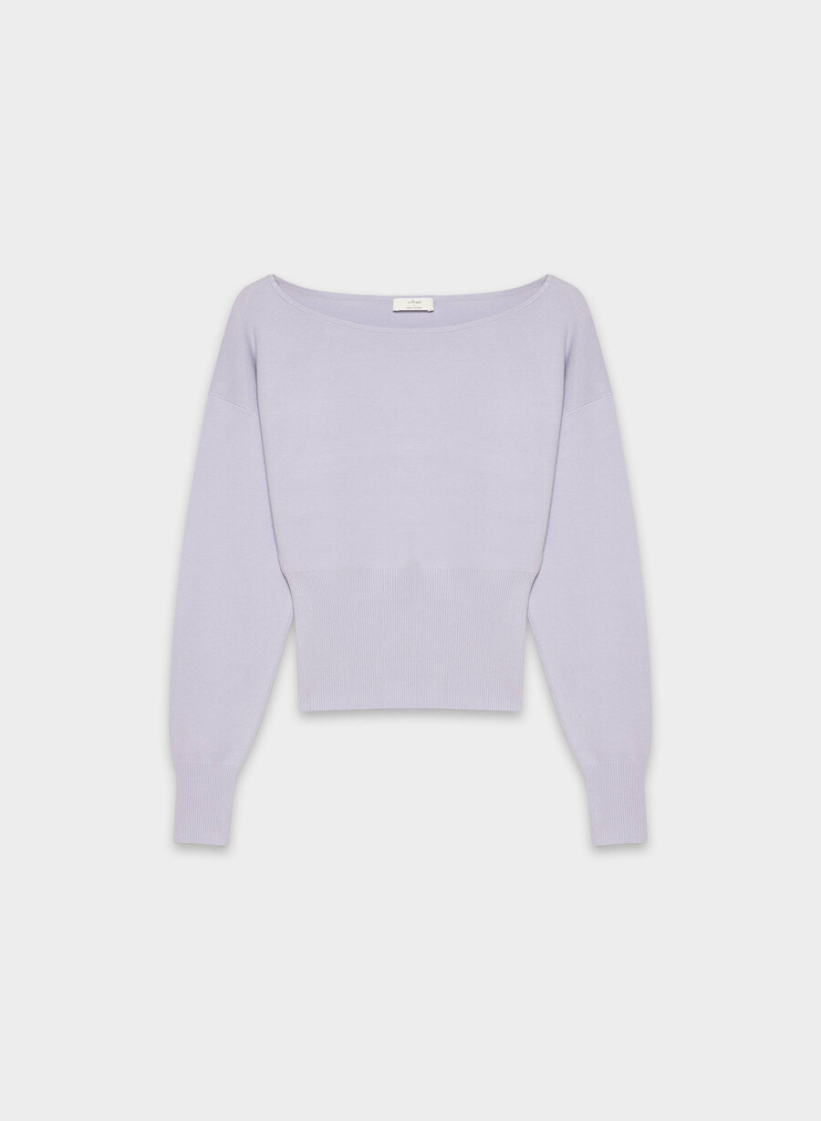 maglione crescendo - wonder yarn wildflower lilac