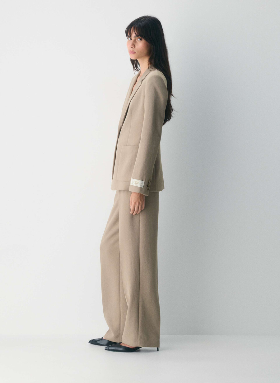 giacca augusta - crepette nomad taupe