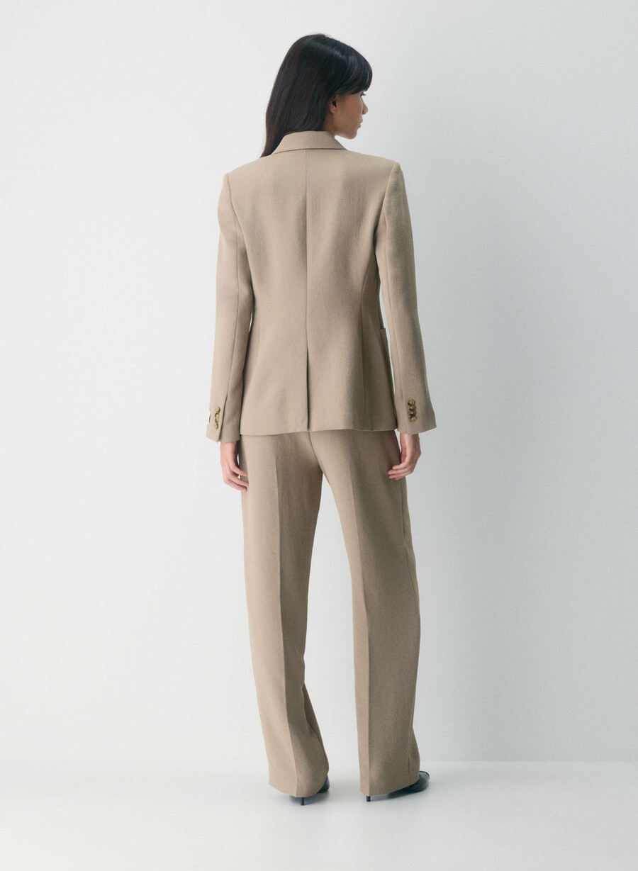 giacca augusta - crepette nomad taupe