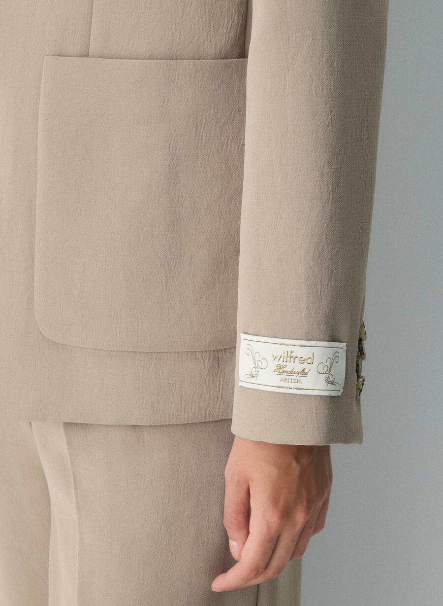 giacca augusta - crepette nomad taupe
