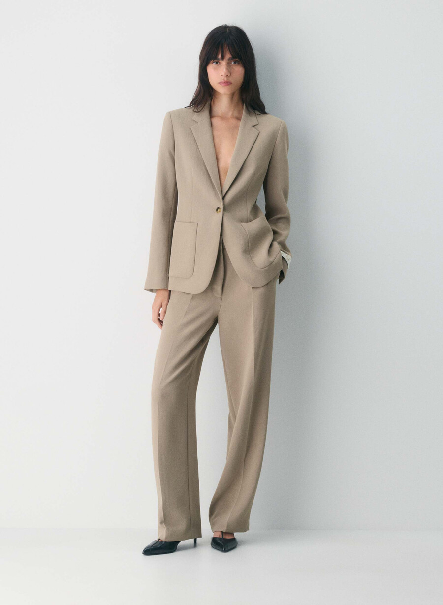 giacca augusta - crepette nomad taupe