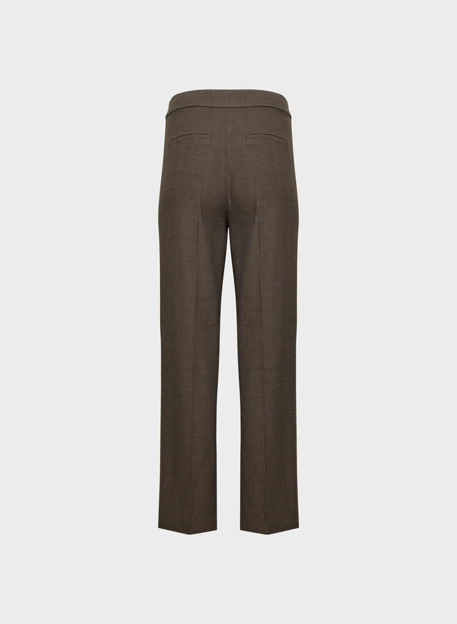 pantaloni da sarto - twill merle chk cl tph chr