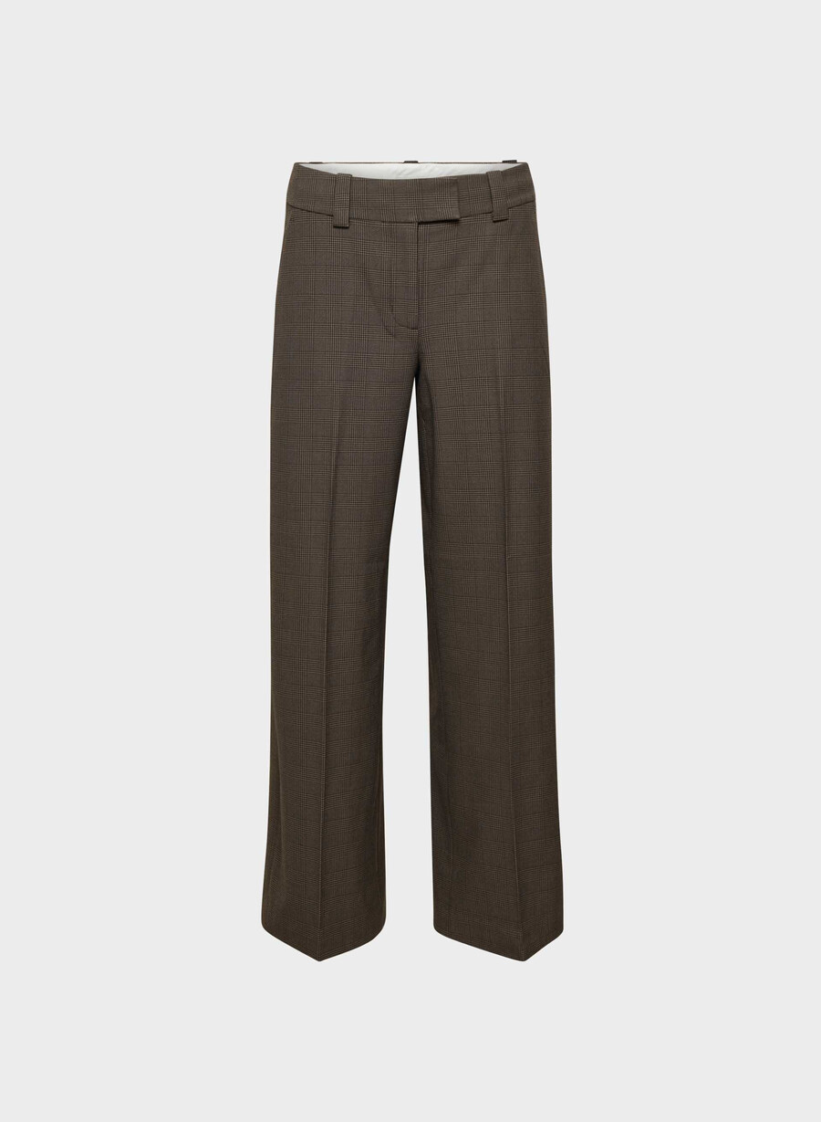 pantaloni seville - twill blk strp dk nt nvyg