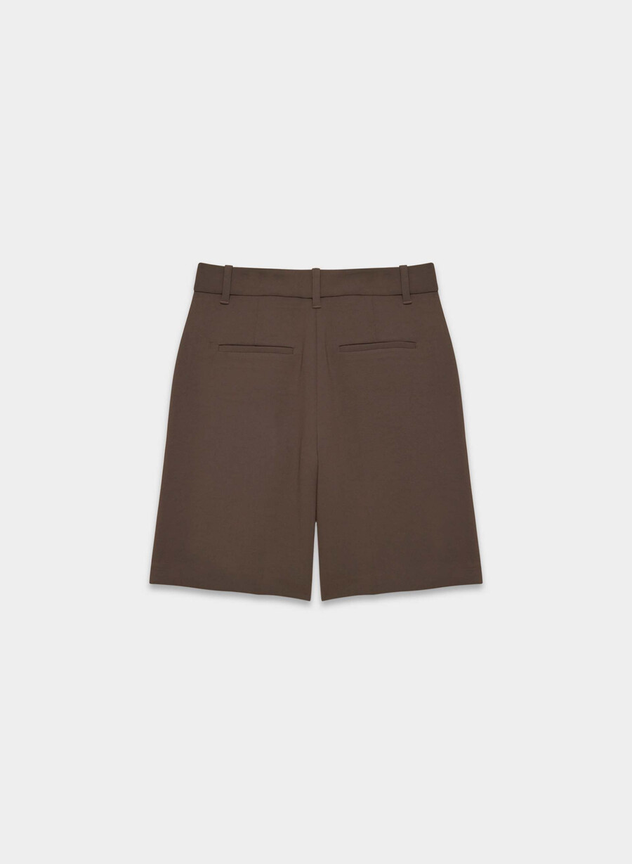 dossier short rich mocha brown