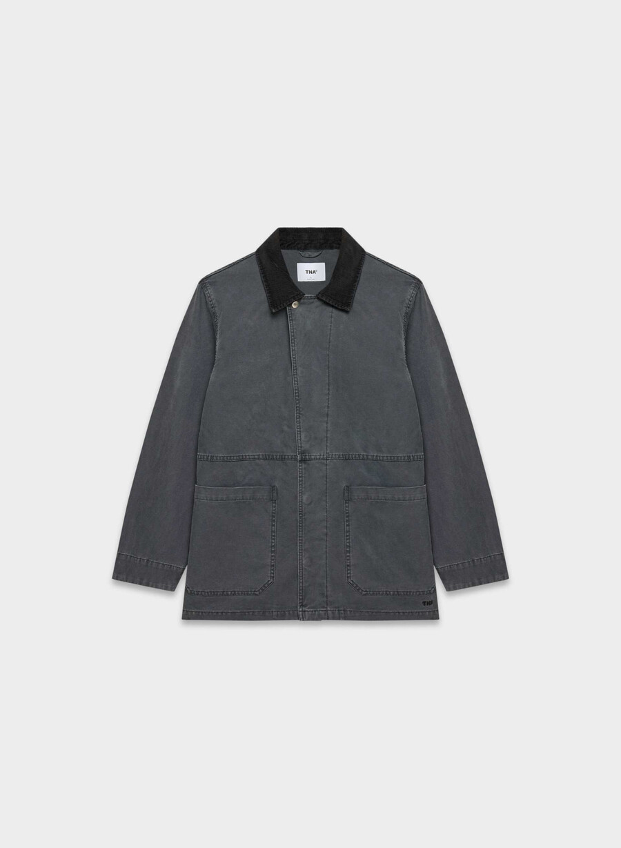 giacca edison chore vintage nero carbonio