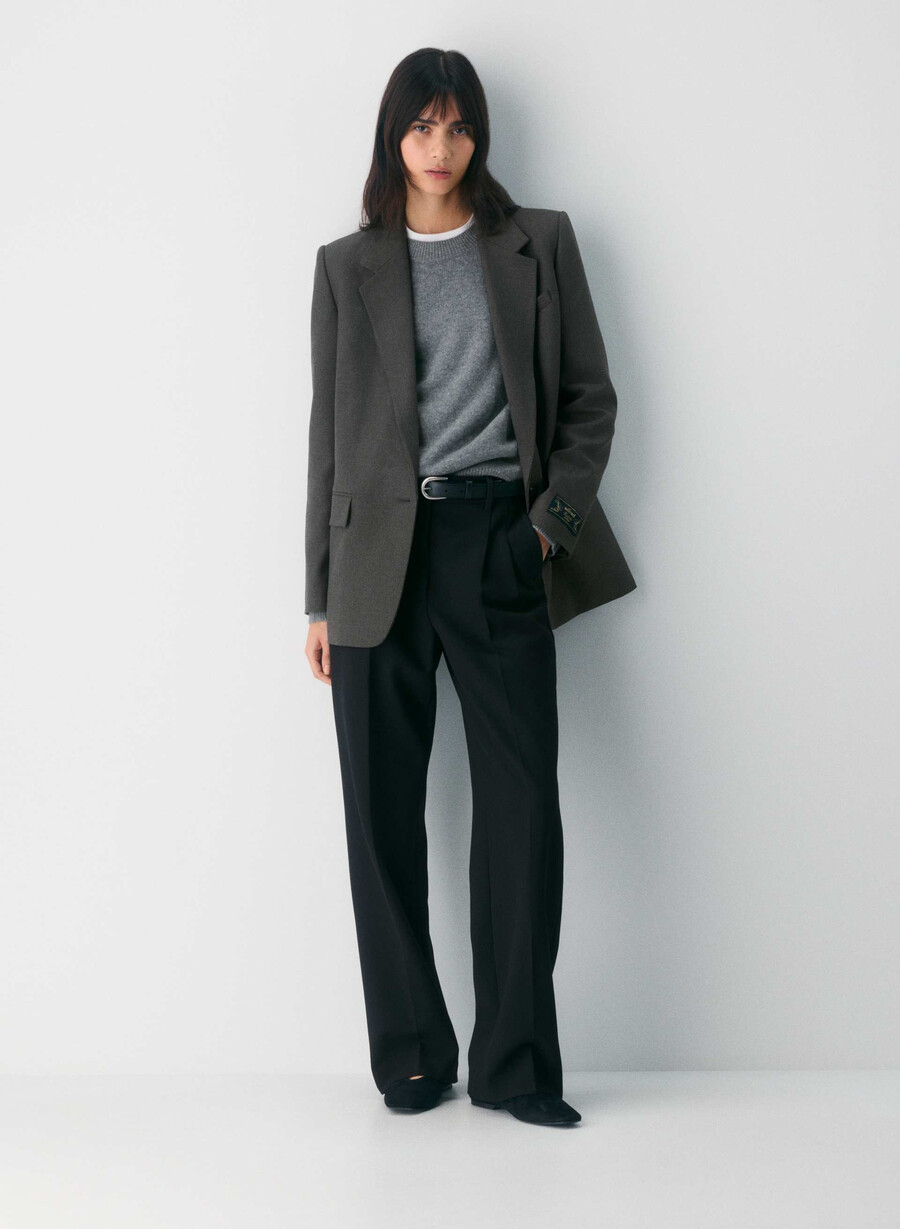 blazer generazione heather charcoal
