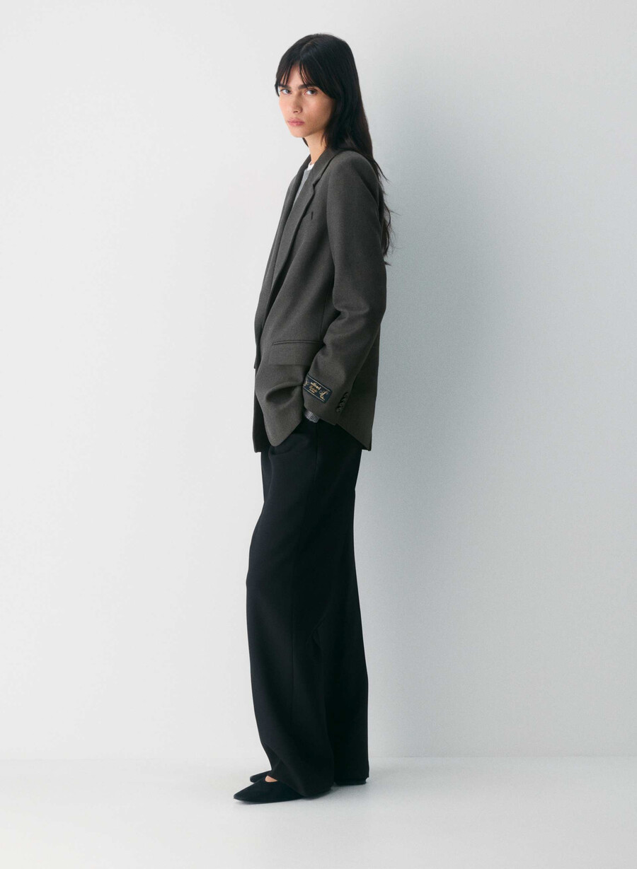 blazer generazione heather charcoal