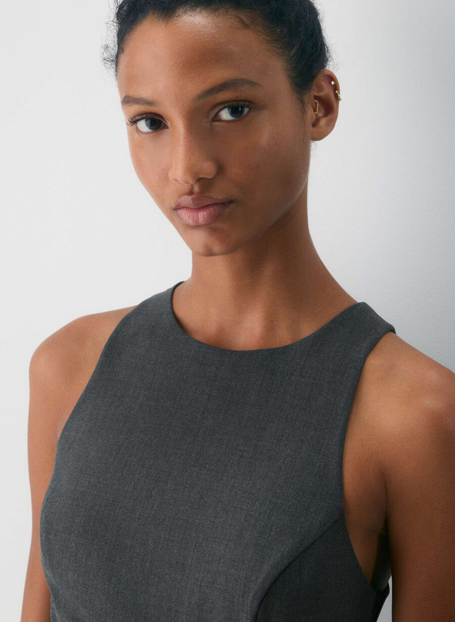 abito briglia heather charcoal