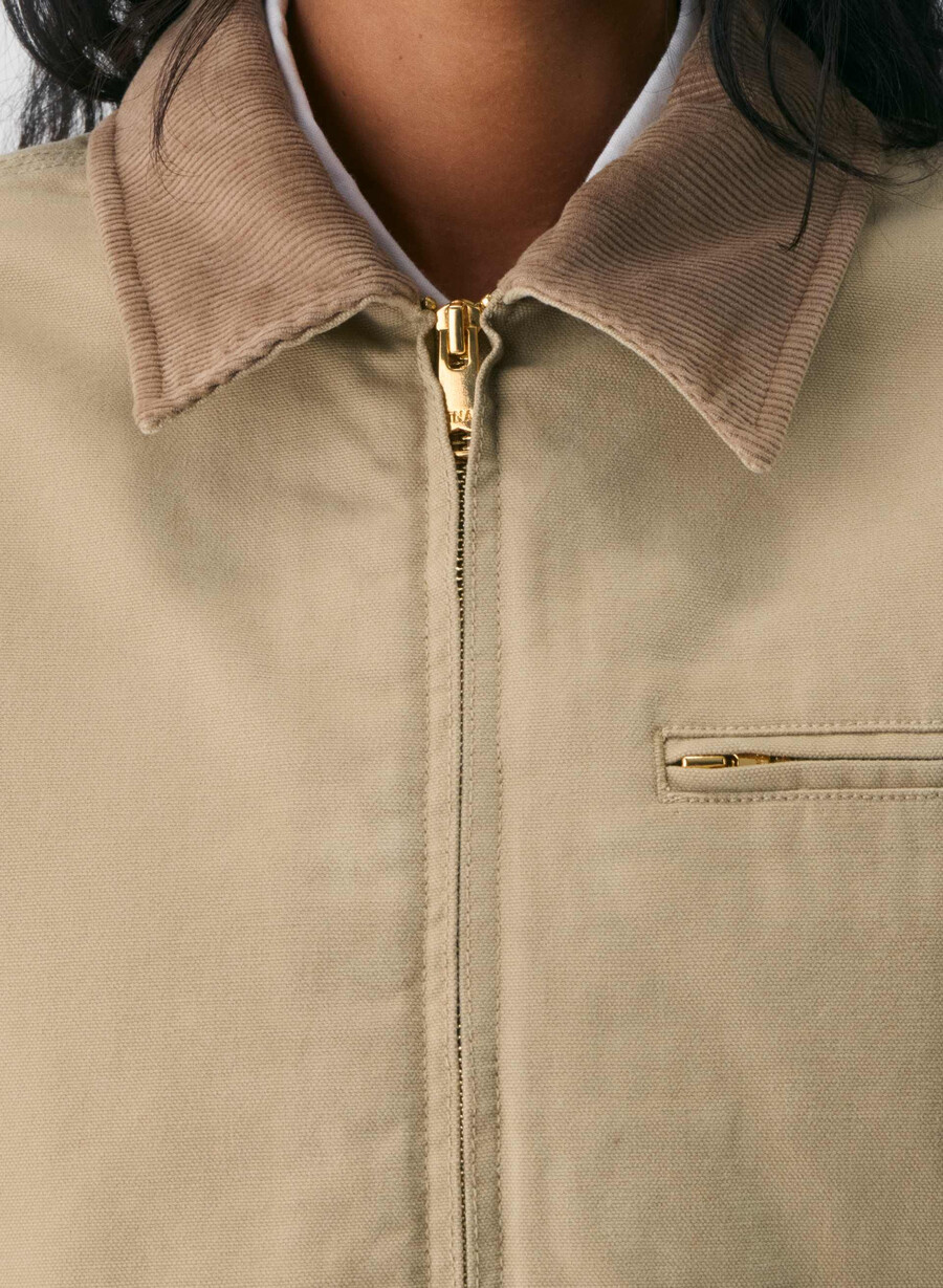 giacca da lavoro barkley hip tan khaki