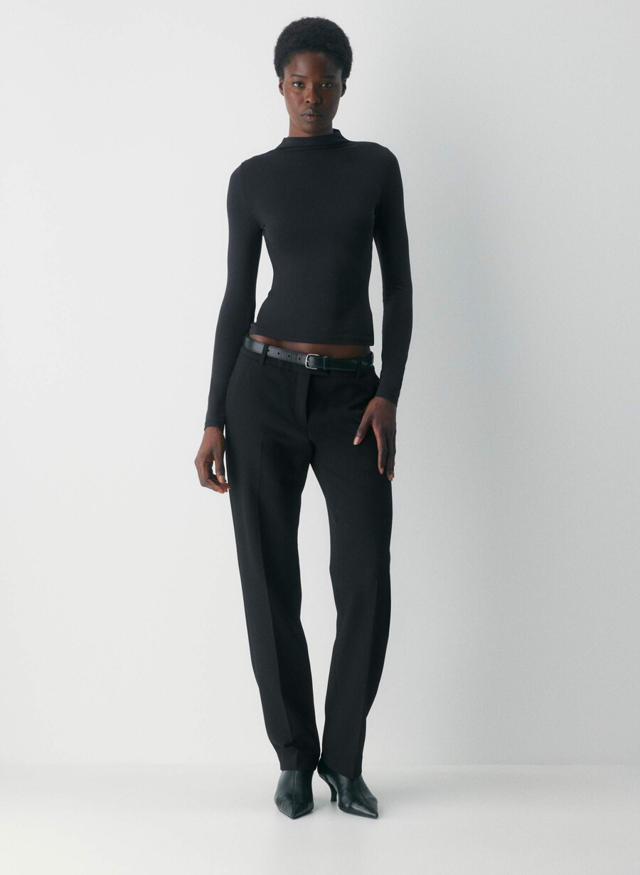 original contour lyric mockneck nero