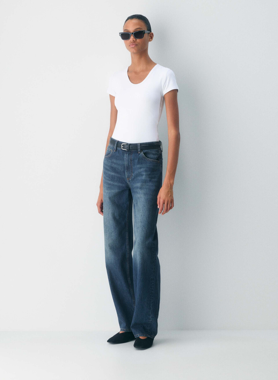 maglietta original contour sophomore bianco brillante