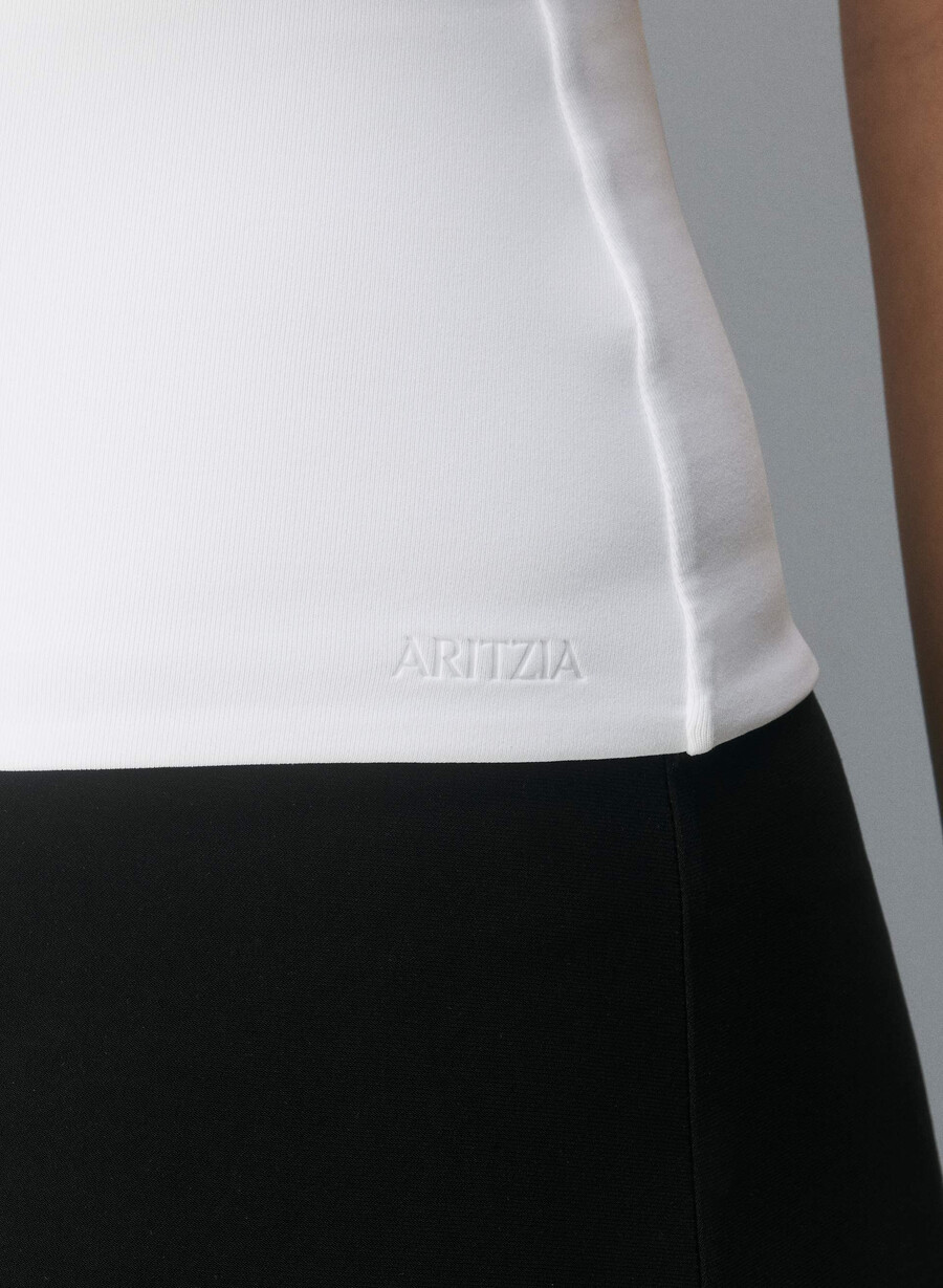 canotta original contour shoreline bianco brillante