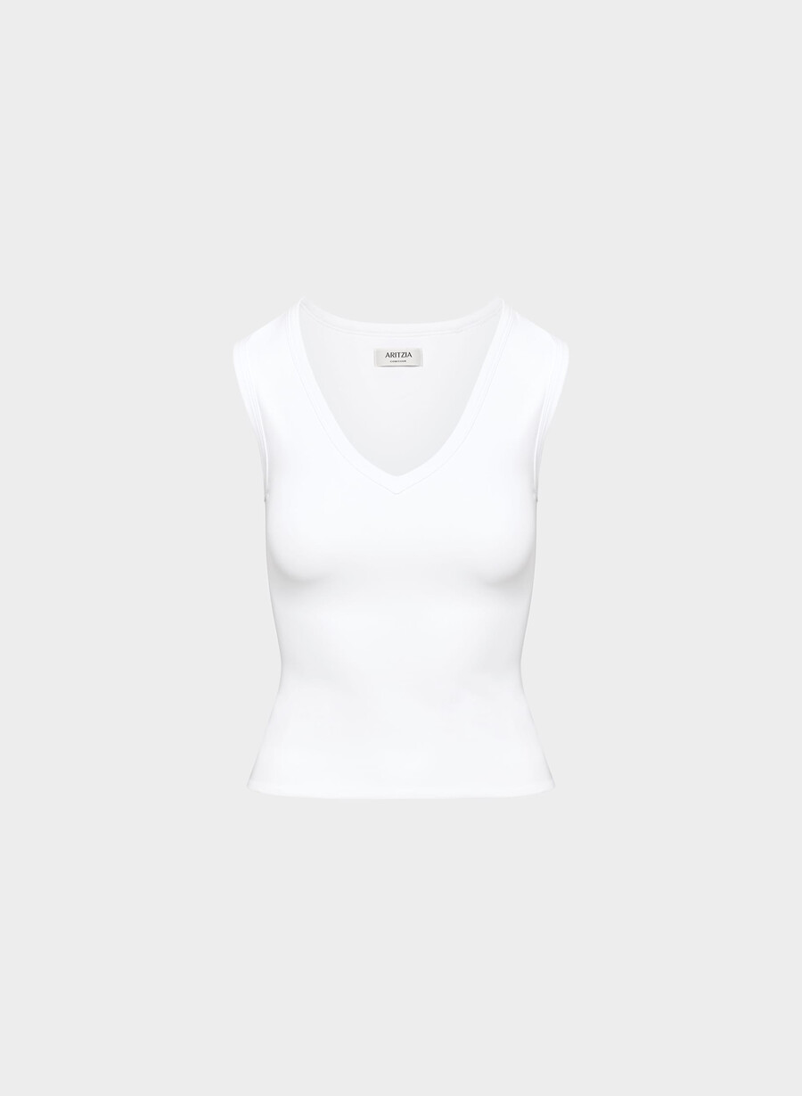 canotta original contour shoreline bianco brillante