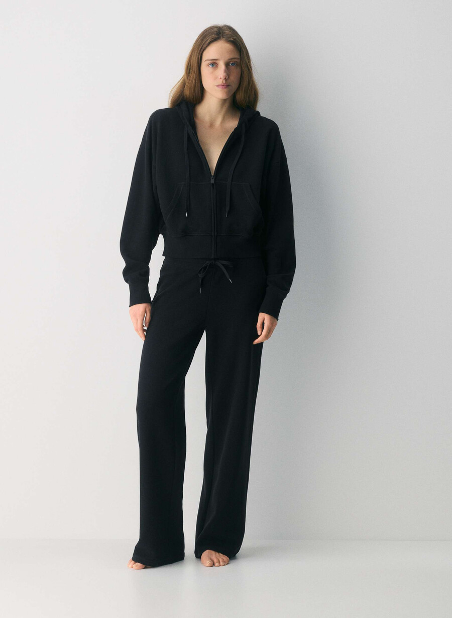 pantaloni wafflex marks neri