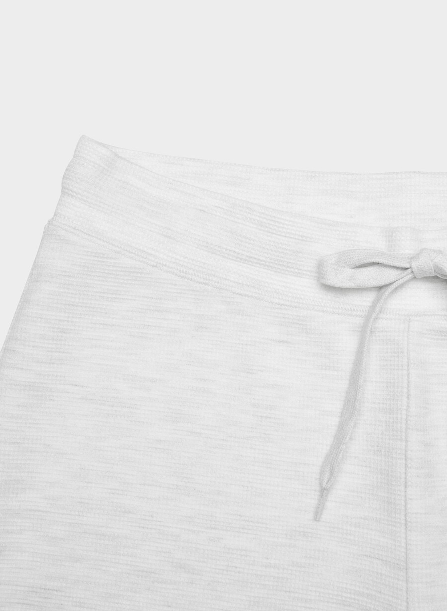 pantaloni wafflex marks heather cloud white