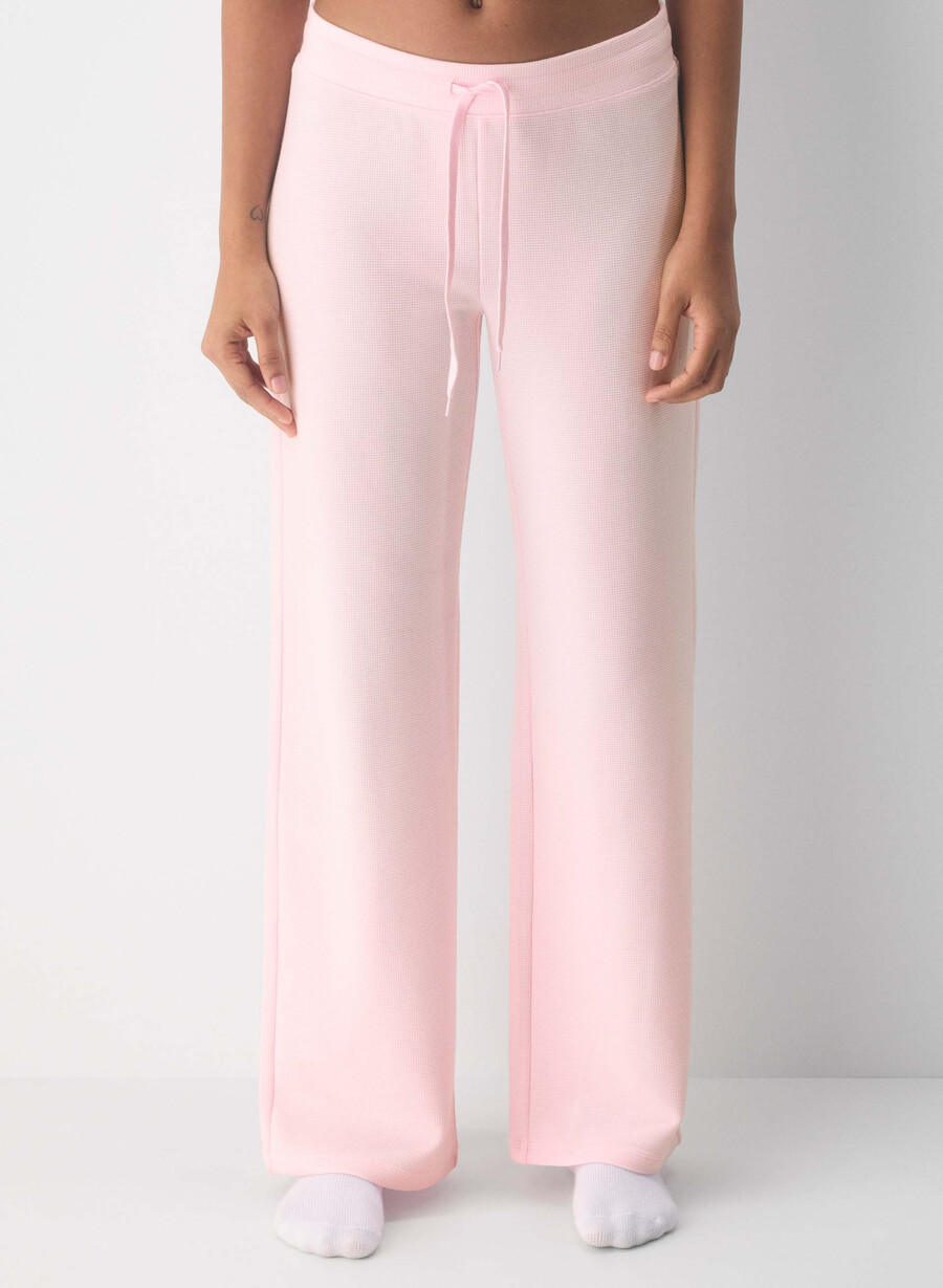 pantalone wafflex marks villa pink