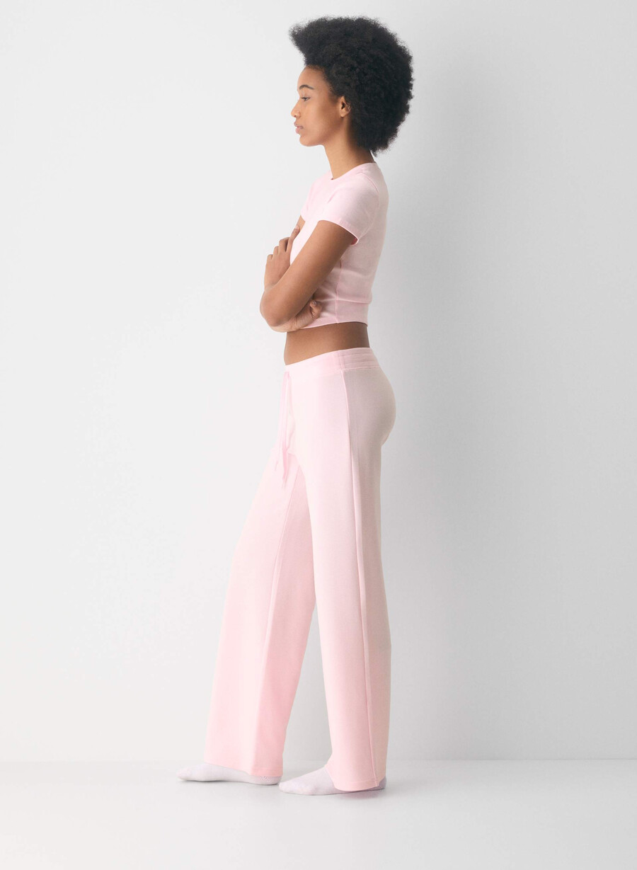 pantalone wafflex marks villa pink
