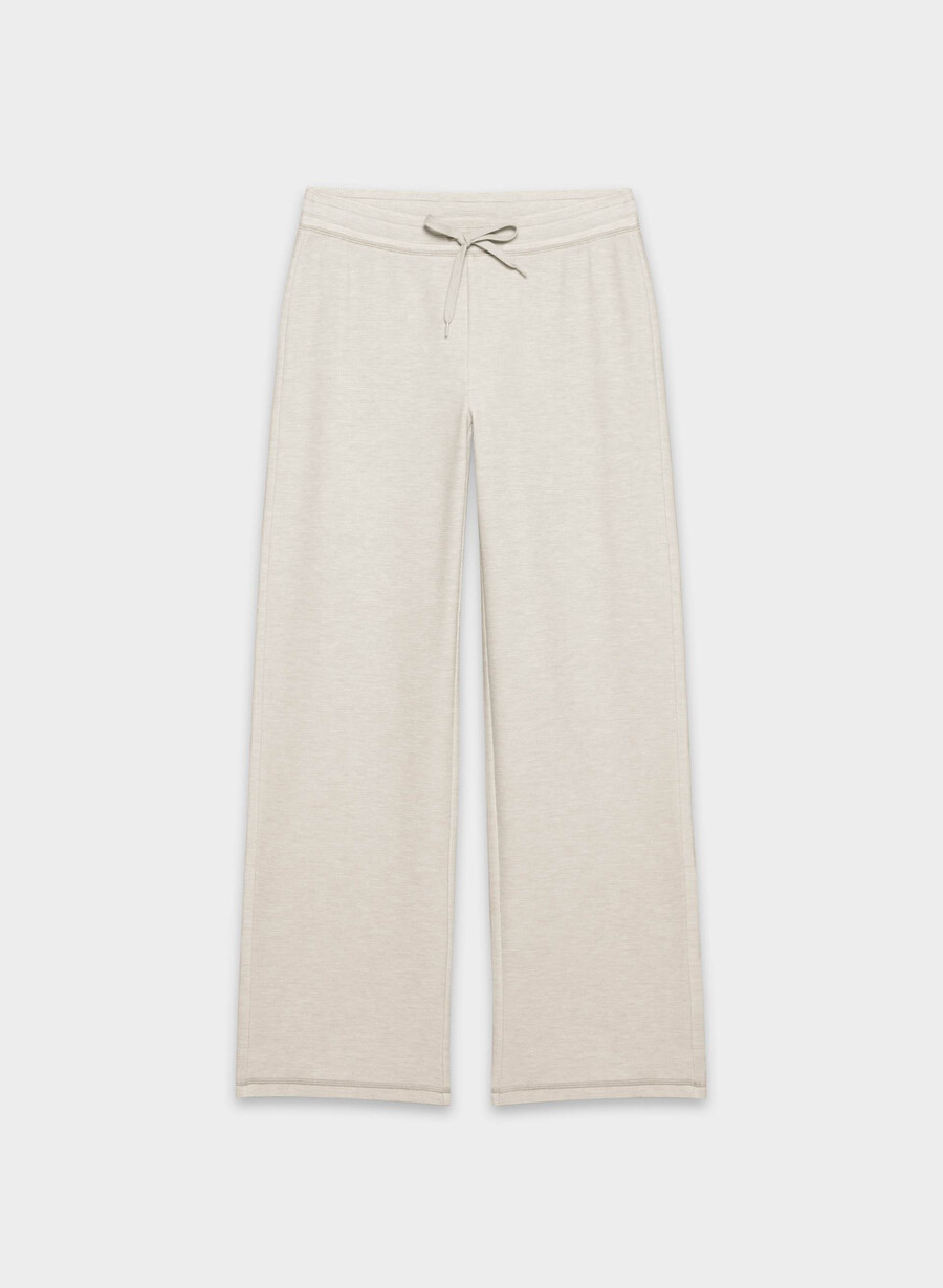 pantaloni wafflex marks heather ecru