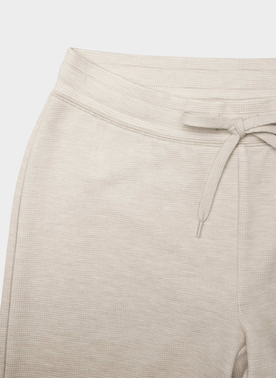pantaloni wafflex marks heather ecru