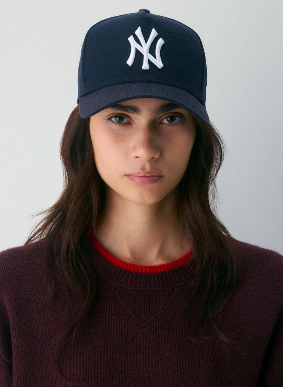 cappello new era new york yankees 940 a-frame team navywhite