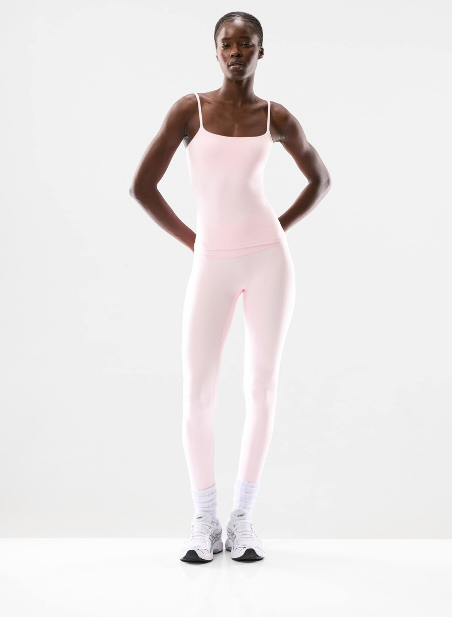 canotta sportiva butter agility villa pink