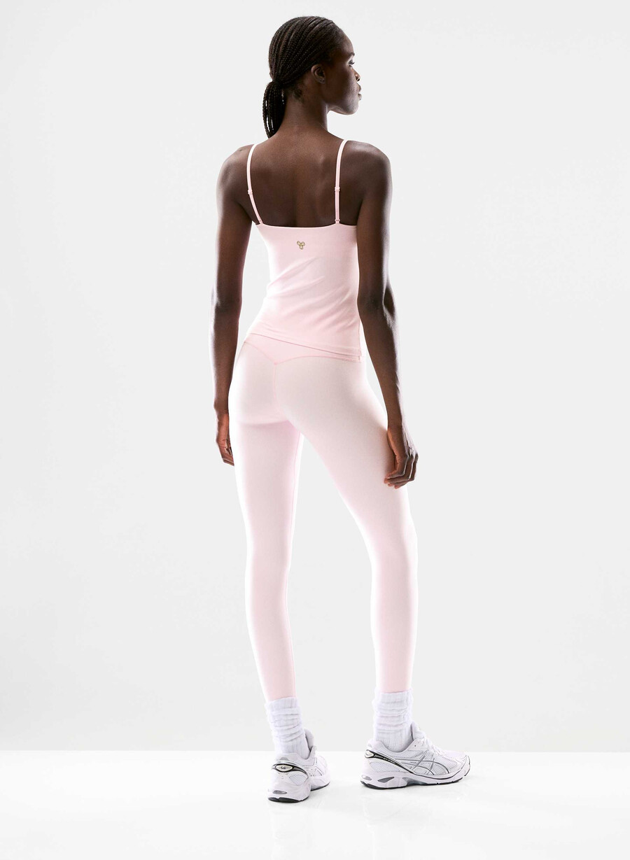 canotta sportiva butter agility villa pink