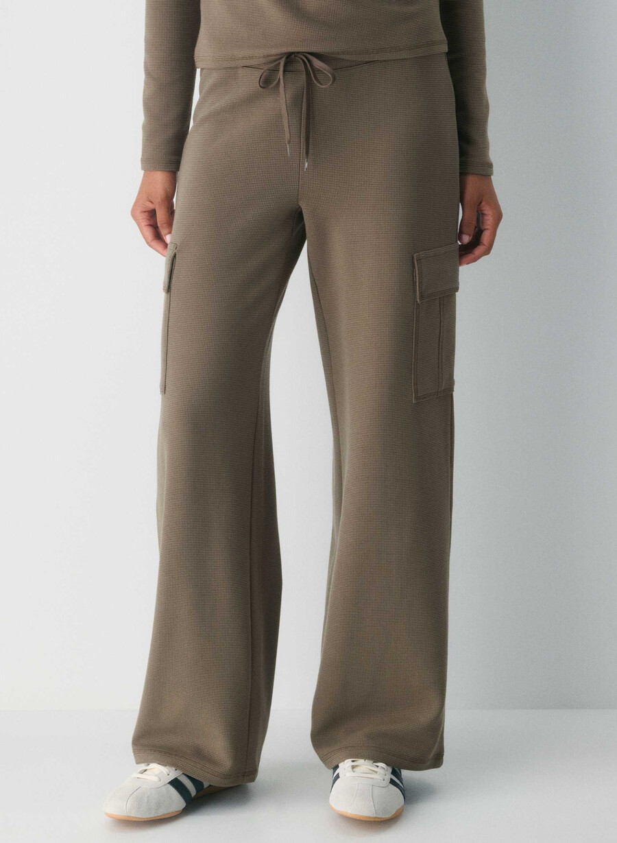 nuovi pantaloni cargo wafflex pike neri