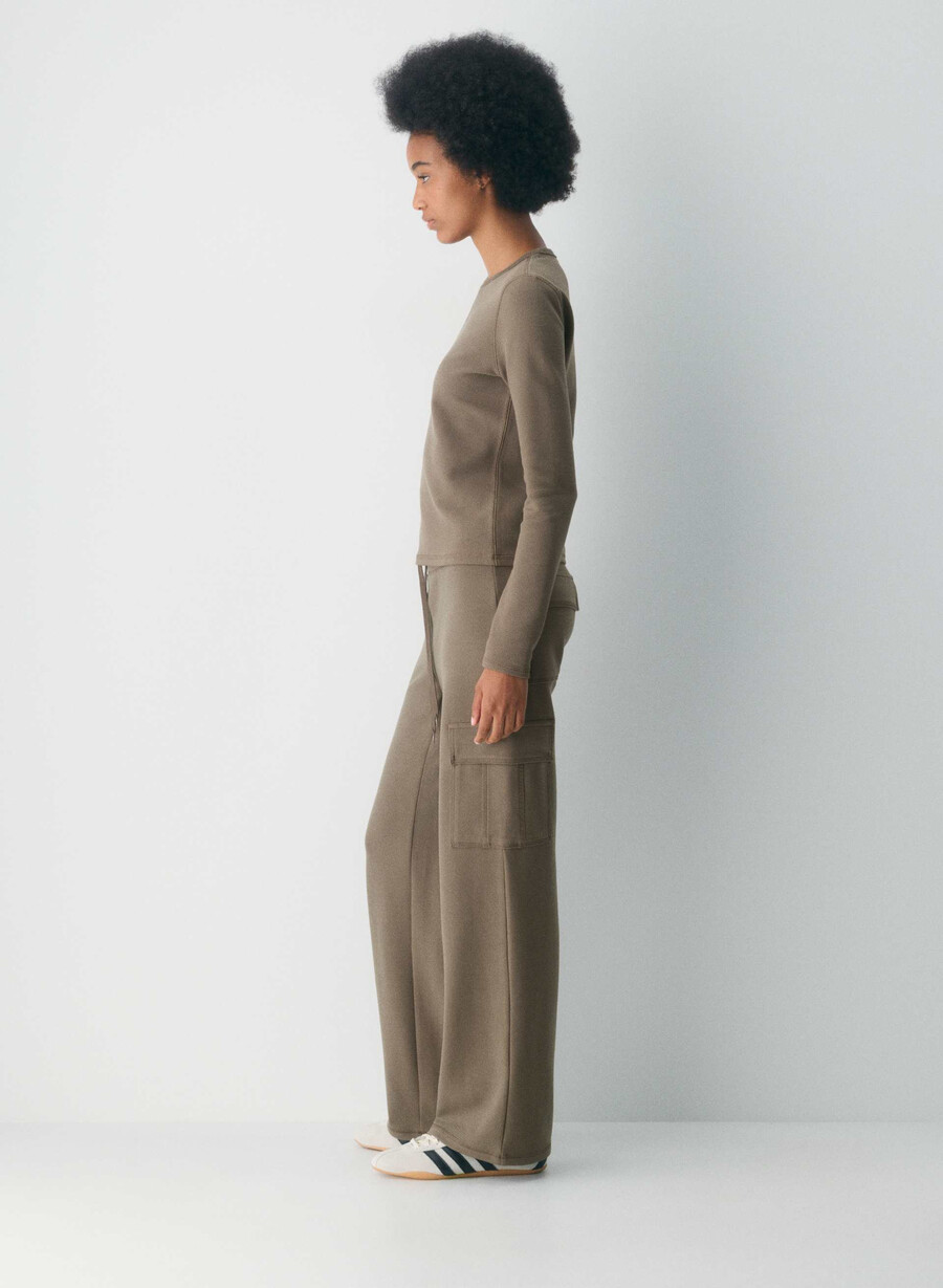 nuovi pantaloni cargo wafflex pike neri