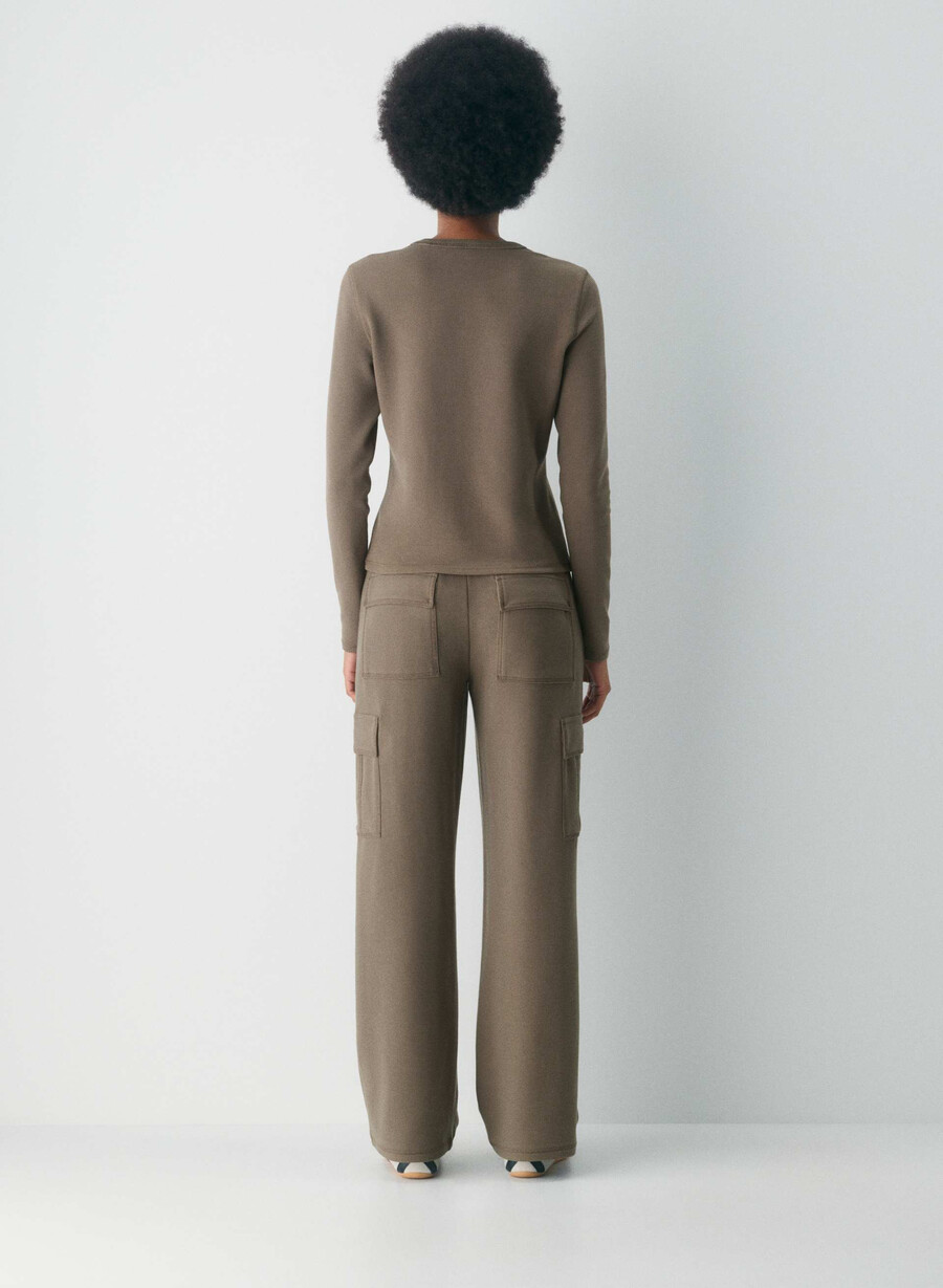 nuovi pantaloni cargo wafflex pike neri