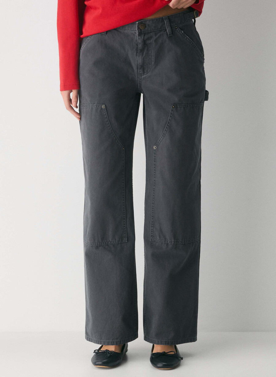 york pant vintage carbon black
