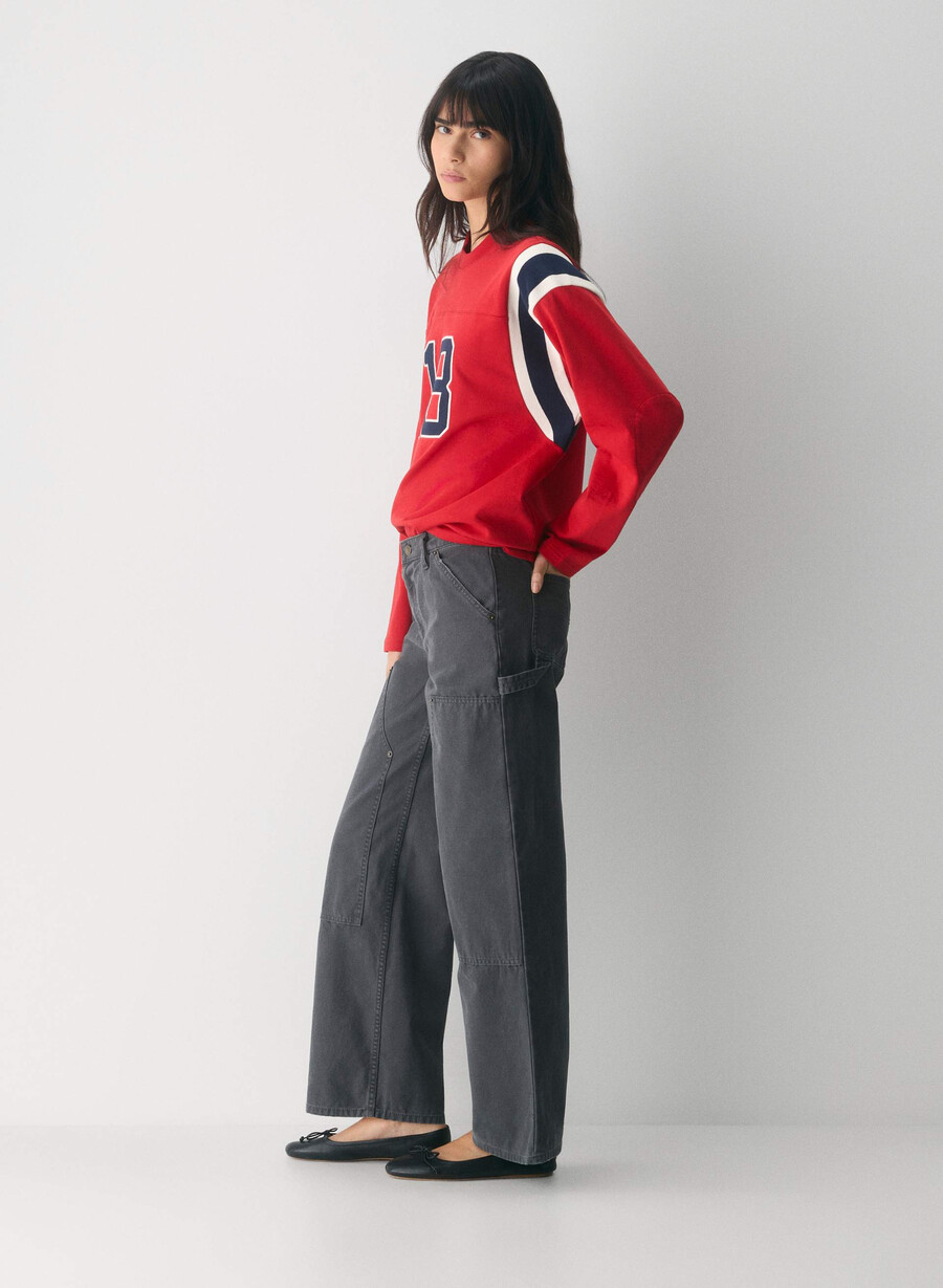 york pant vintage carbon black