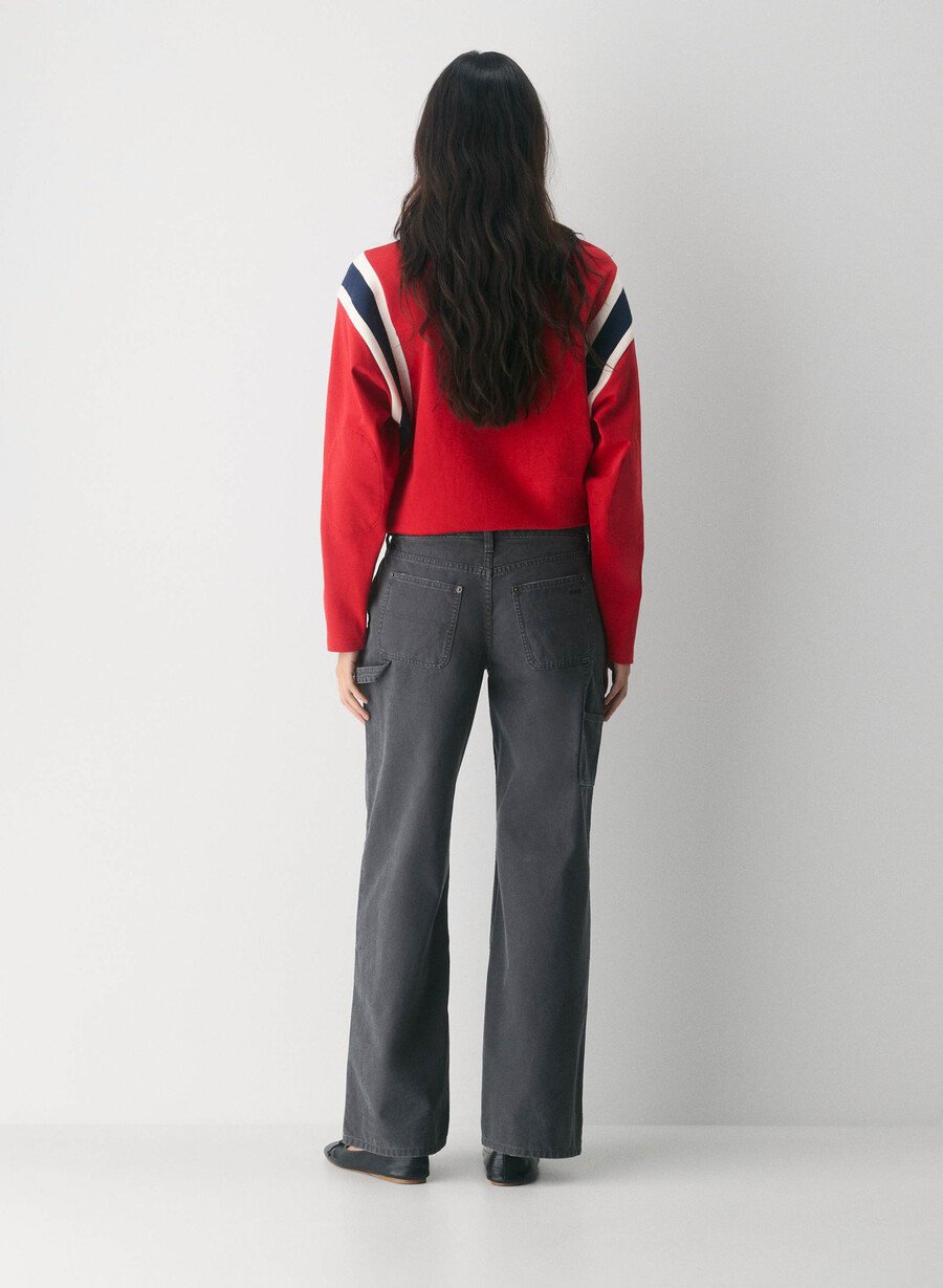 york pant vintage carbon black
