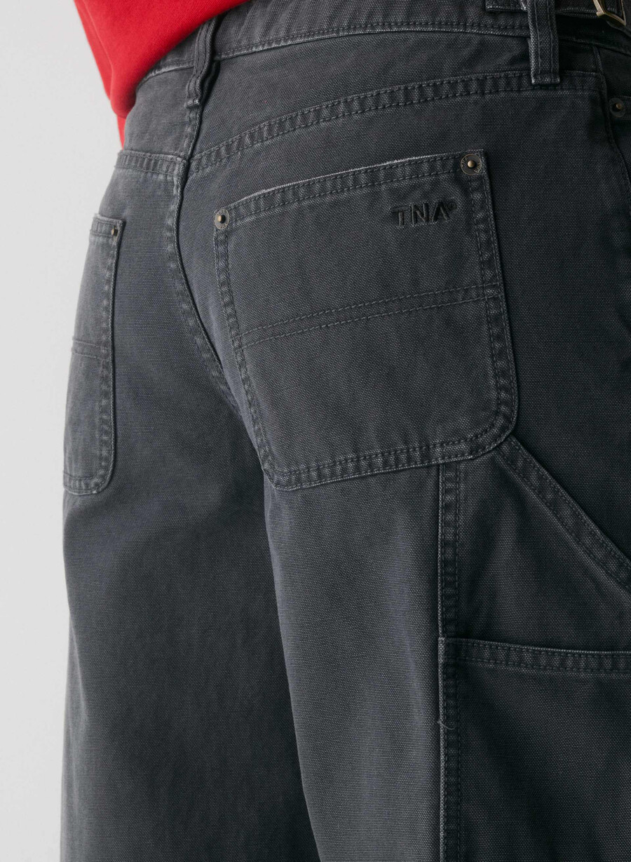 york pant vintage carbon black