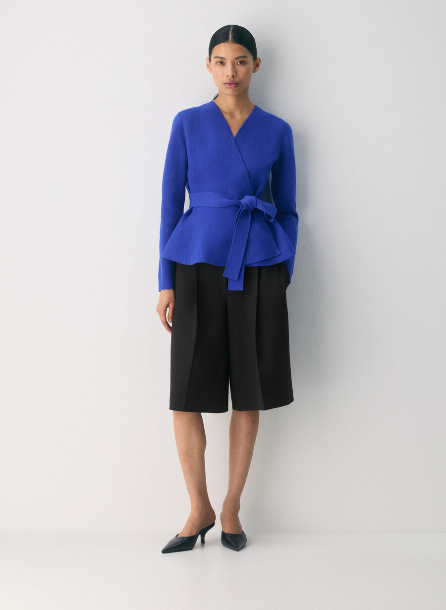 cardigan da pendolare - wonder yarn ablaze blue