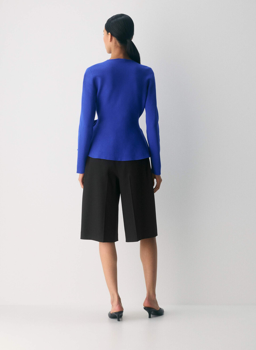 cardigan da pendolare - wonder yarn ablaze blue