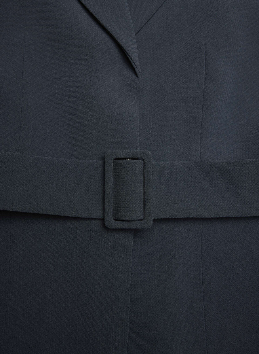 giacca brynn - sway crepe dark navy