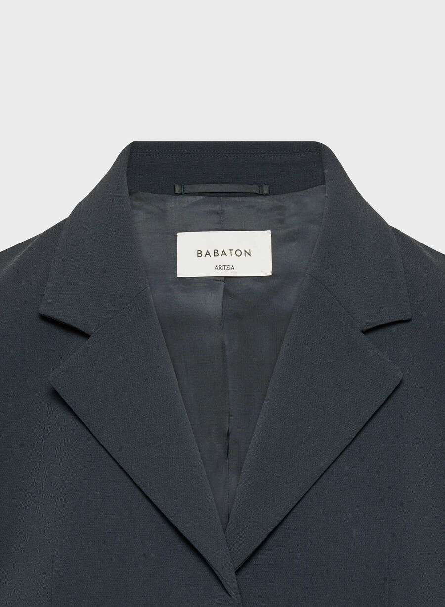 giacca brynn - sway crepe dark navy