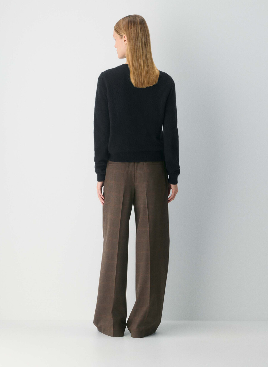 pantaloni partner - ressential light lmbrt chk r mc brblk