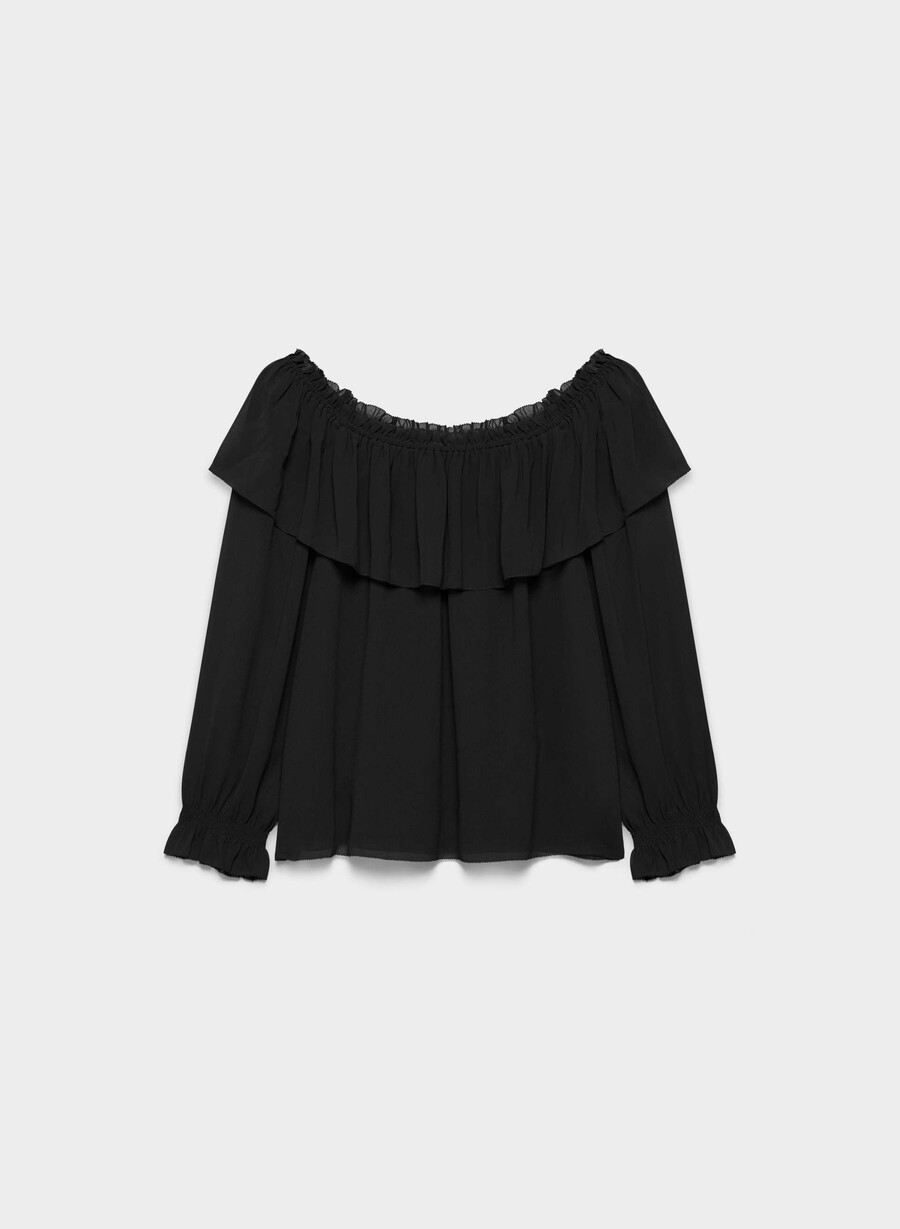 bianca top nero