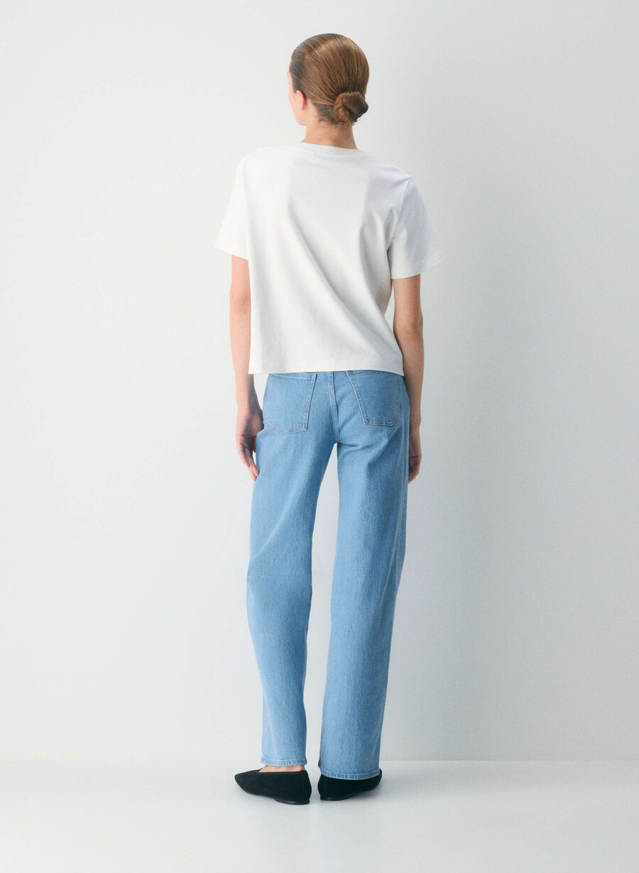 denim forum remy hi-rise wide jean true super light blu