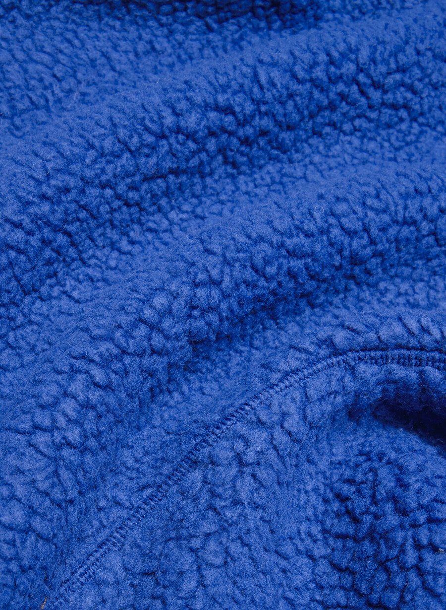 felpa con cappuccio e zip a 12 pollici polartec thermal pro jazz blue