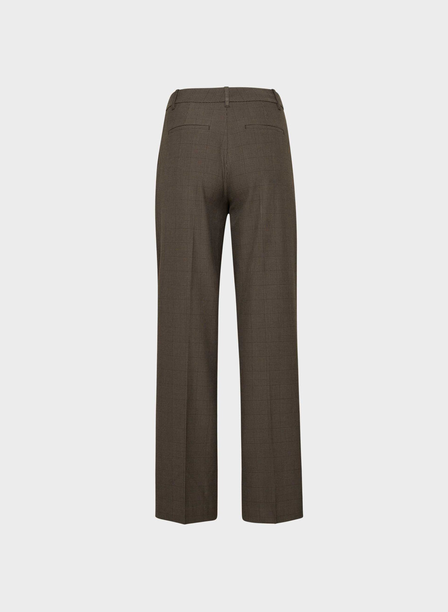 the effortless pant - twill merle chk cl tph ch