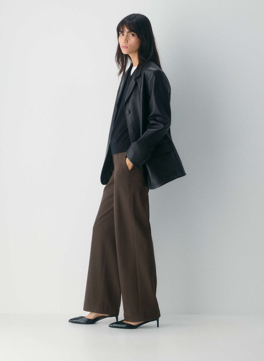 the limitless pant - twill sanford chk rm brblk