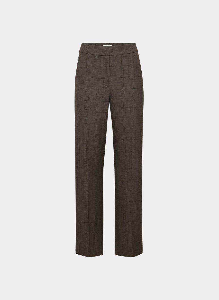 the limitless pant - twill sanford chk rm brblk