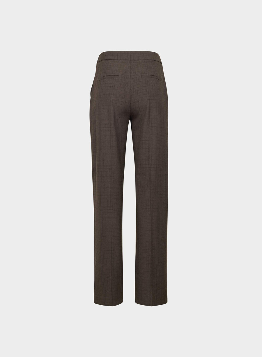 the limitless pant - twill sanford chk rm brblk