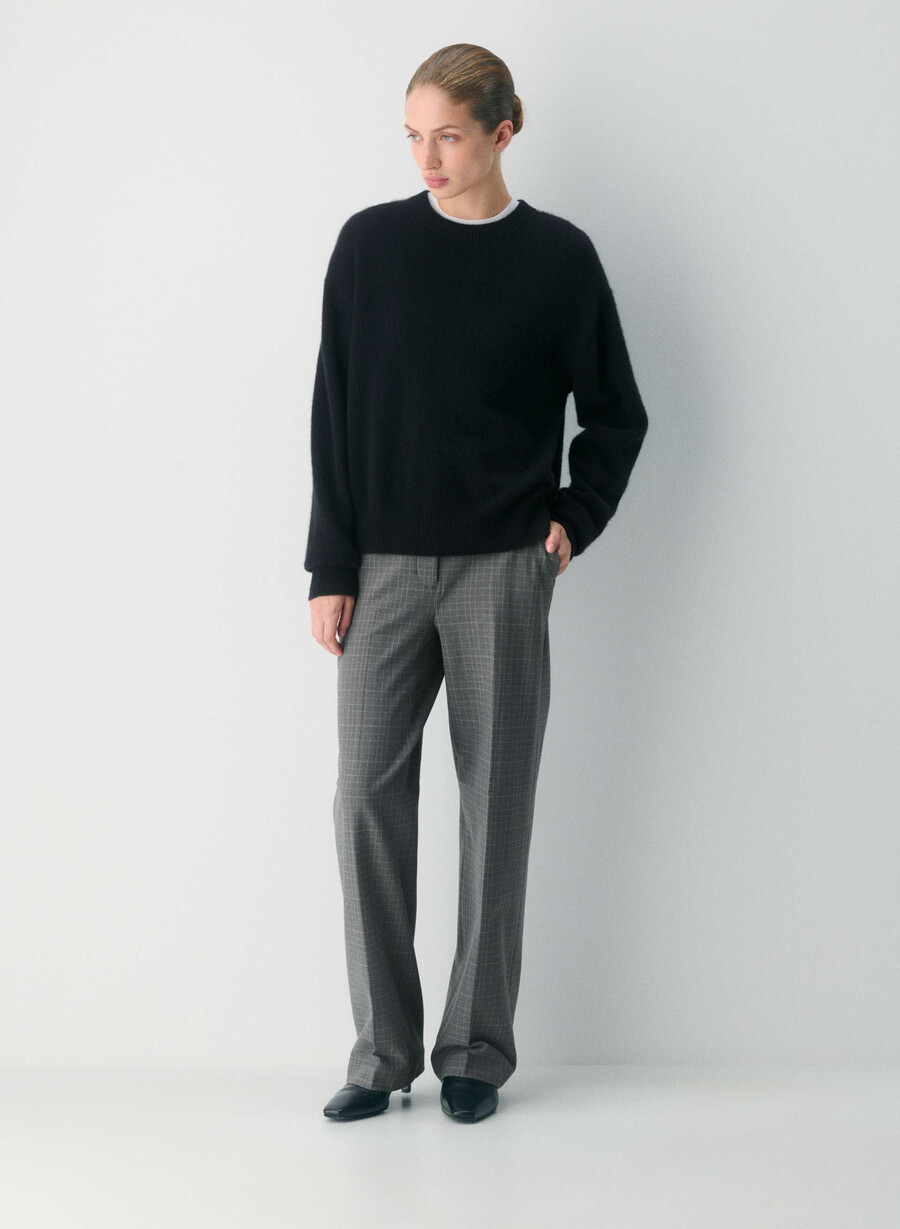 the limitless pant - twill sanford chk h chrn tp