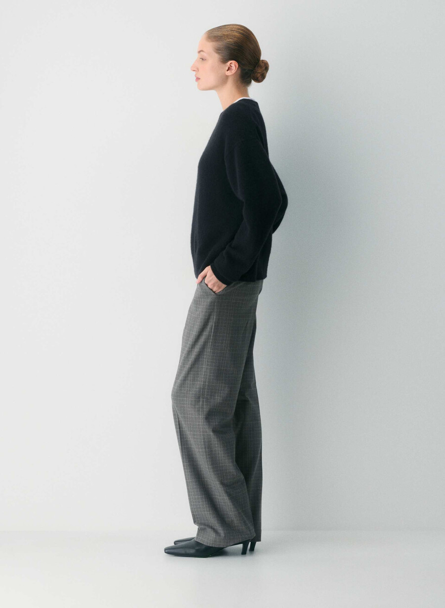 the limitless pant - twill sanford chk h chrn tp