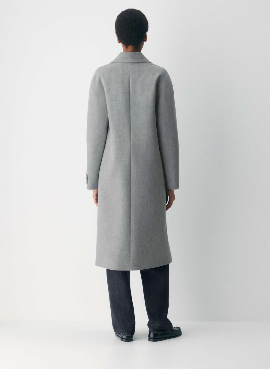 cappotto the slouch - ressential heather dark grey