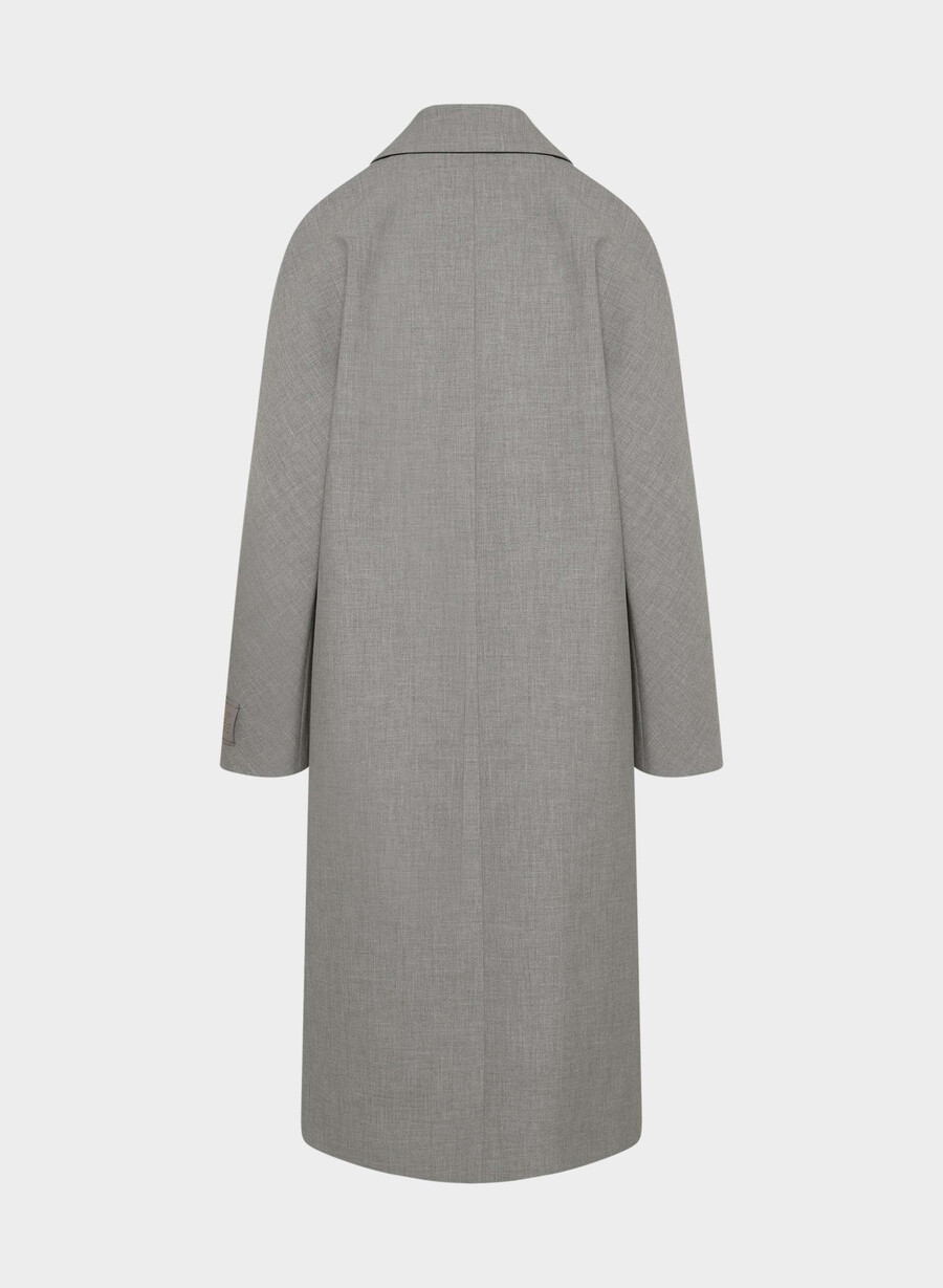 cappotto the slouch - ressential heather dark grey