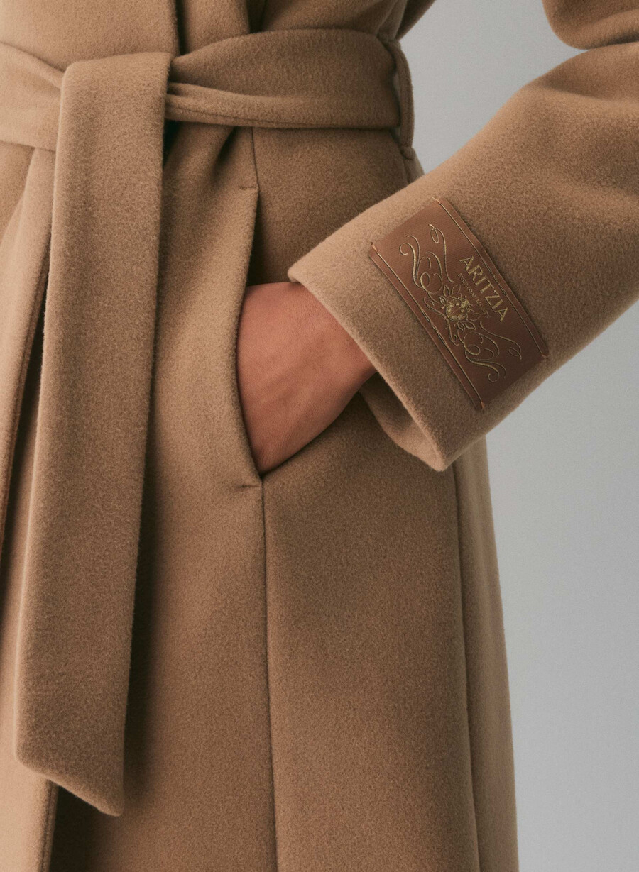 il cappotto connor - morbido cashmere di lana saville